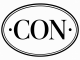 Emblema de la categoría Derecho de Consumo de EBAN Abogados, con las siglas CON en un óvalo negro.